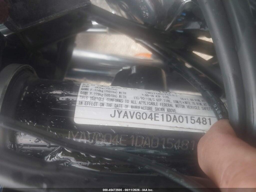 JYAVG04E1DA015481 2013 YAMAHA XV250 photo no. 10