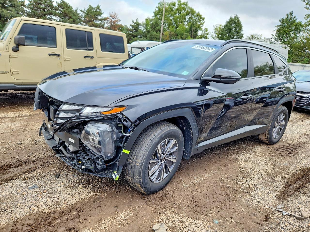 2022 HYUNDAI TUCSON BLUE