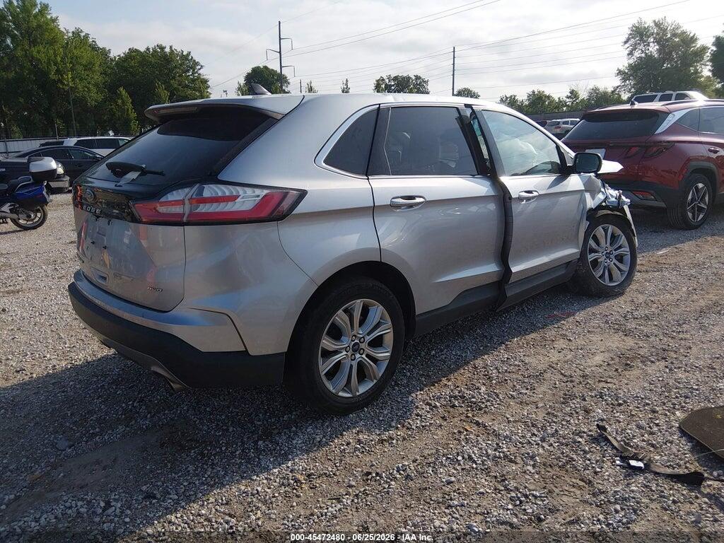 2FMPK4K93NBA53918 2022 FORD EDGE photo no. 4