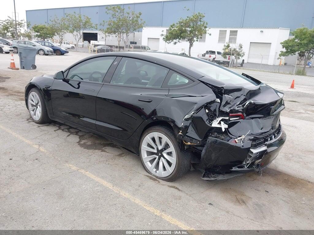 5YJ3E1EB8MF075955 2021 TESLA MODEL 3 photo no. 3