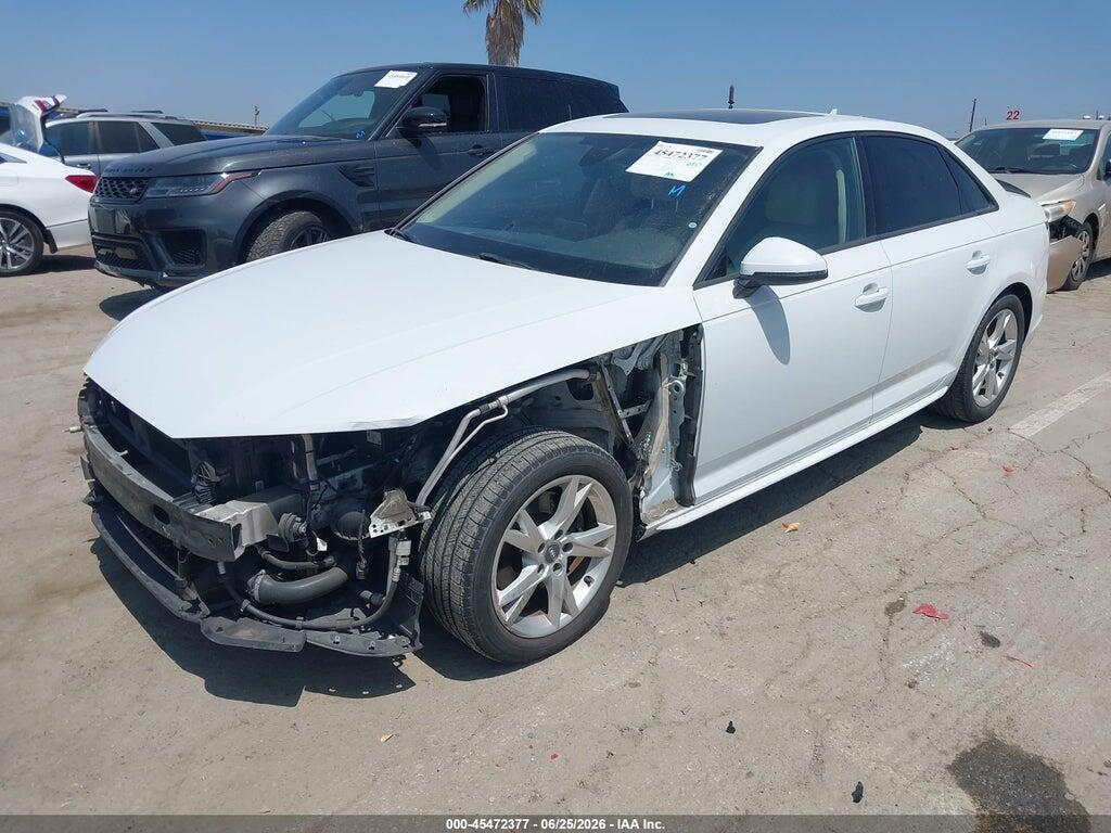 WAUKMAF47JA030764 2018 AUDI A4 photo no. 2