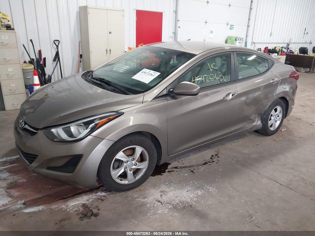 5NPDH4AE7FH620688 2015 HYUNDAI ELANTRA photo no. 2
