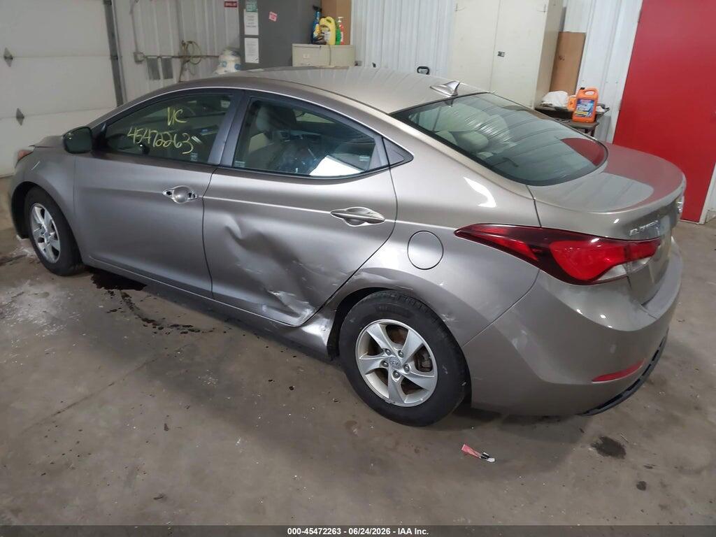 5NPDH4AE7FH620688 2015 HYUNDAI ELANTRA photo no. 3