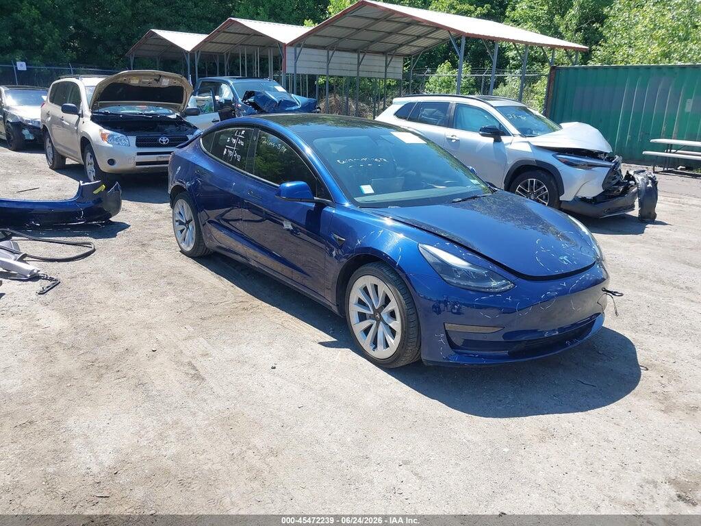 5YJ3E1EA4NF188388 2022 TESLA MODEL 3 photo no. 1