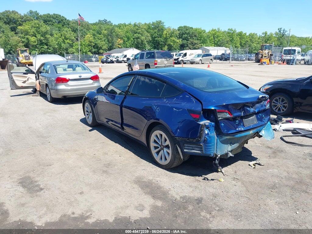 5YJ3E1EA4NF188388 2022 TESLA MODEL 3 photo no. 3