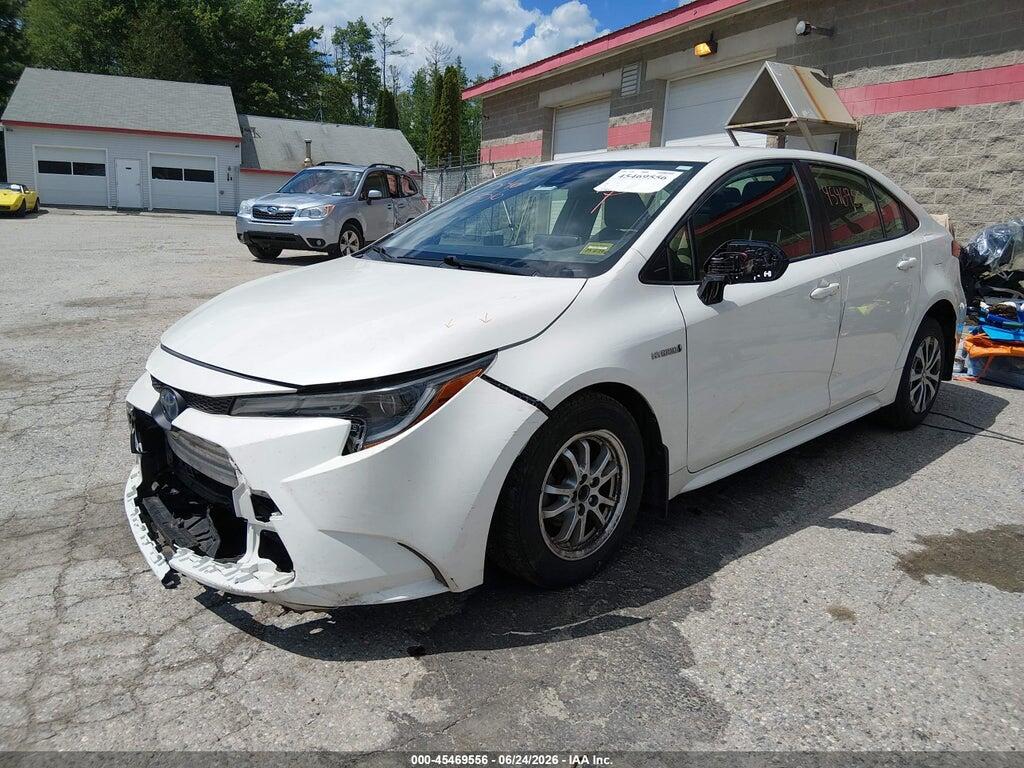 JTDEBRBEXLJ014709 2020 TOYOTA COROLLA photo no. 2