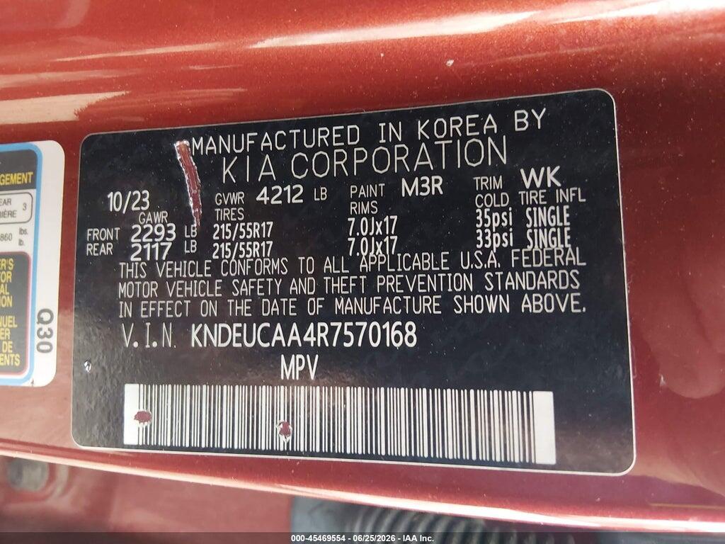 KNDEUCAA4R7570168 2024 KIA SELTOS photo no. 9