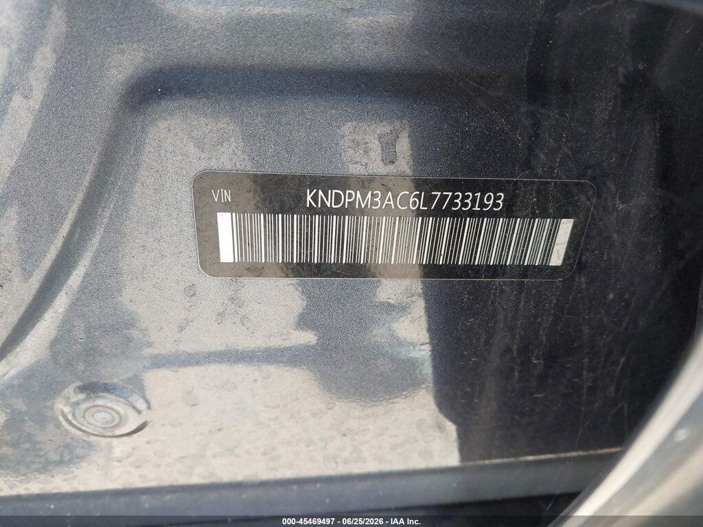 KNDPM3AC6L7733193 2020 KIA SPORTAGE photo no. 9