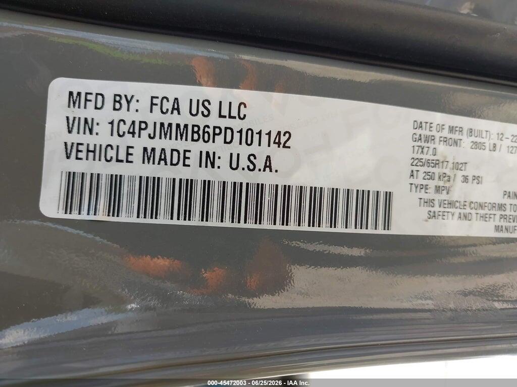 1C4PJMMB6PD101142 2023 JEEP CHEROKEE photo no. 9