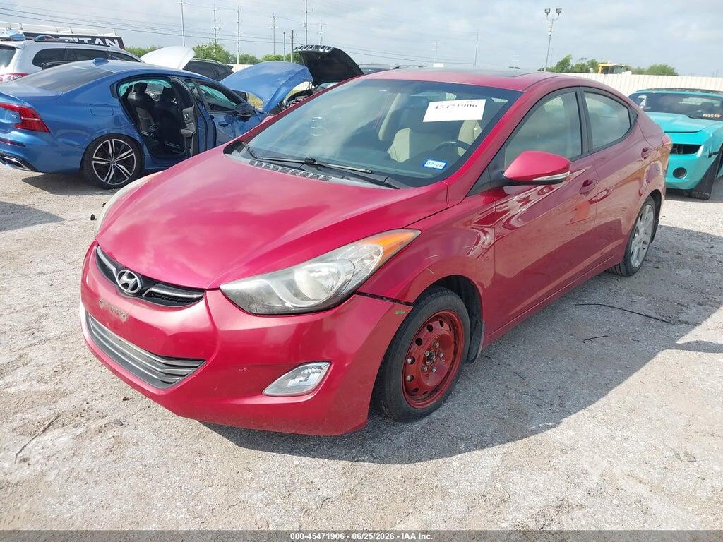 KMHDH4AE1DU974088 2013 HYUNDAI ELANTRA photo no. 2