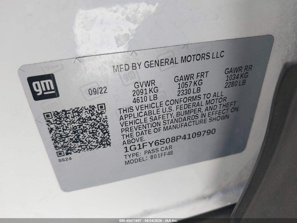 1G1FY6S08P4109790 2023 CHEVROLET BOLT EUV photo no. 9