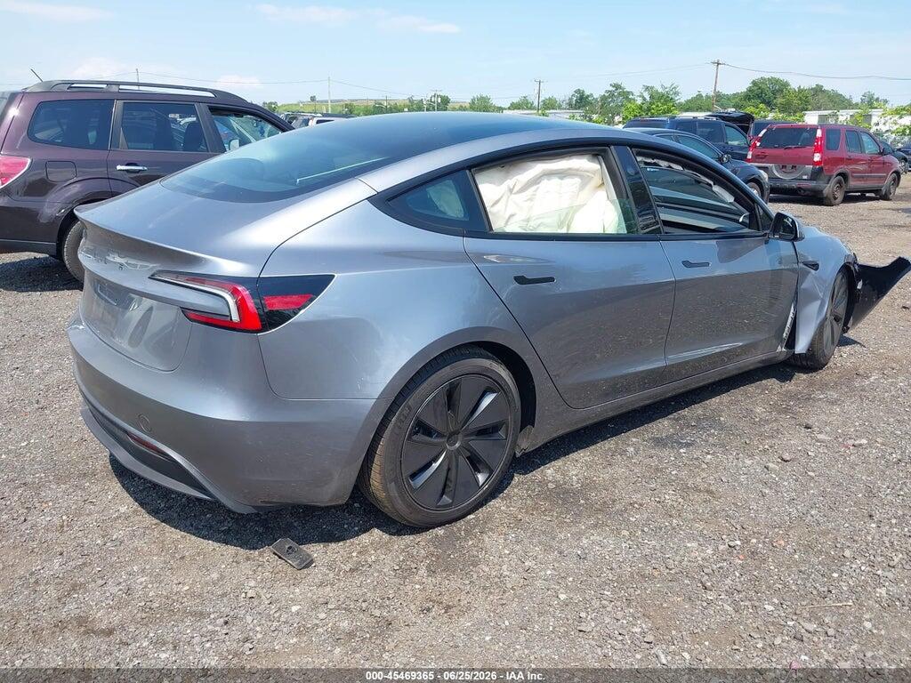5YJ3E1EA9TF147400 2026 TESLA MODEL 3 photo no. 4