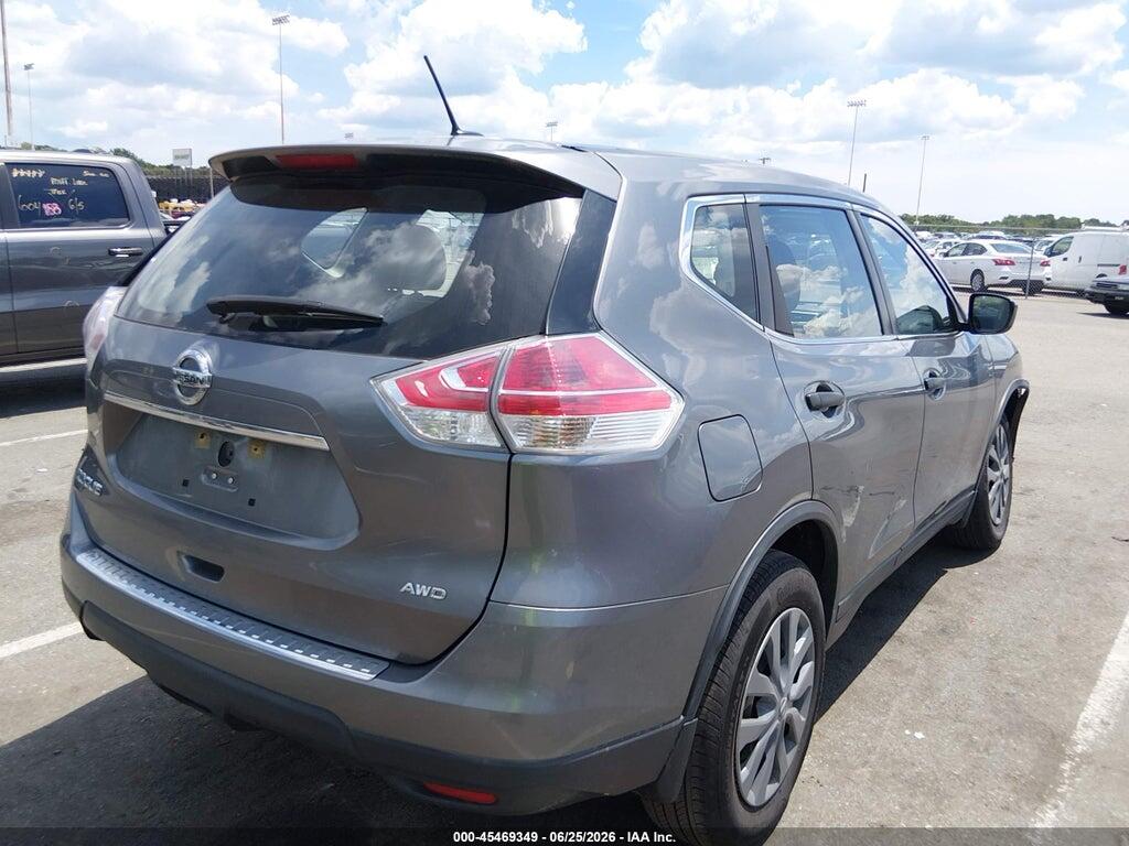 KNMAT2MV1GP652057 2016 NISSAN ROGUE photo no. 4