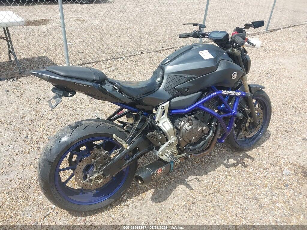 JYARM06E9FA000916 2015 YAMAHA FZ07 photo no. 4
