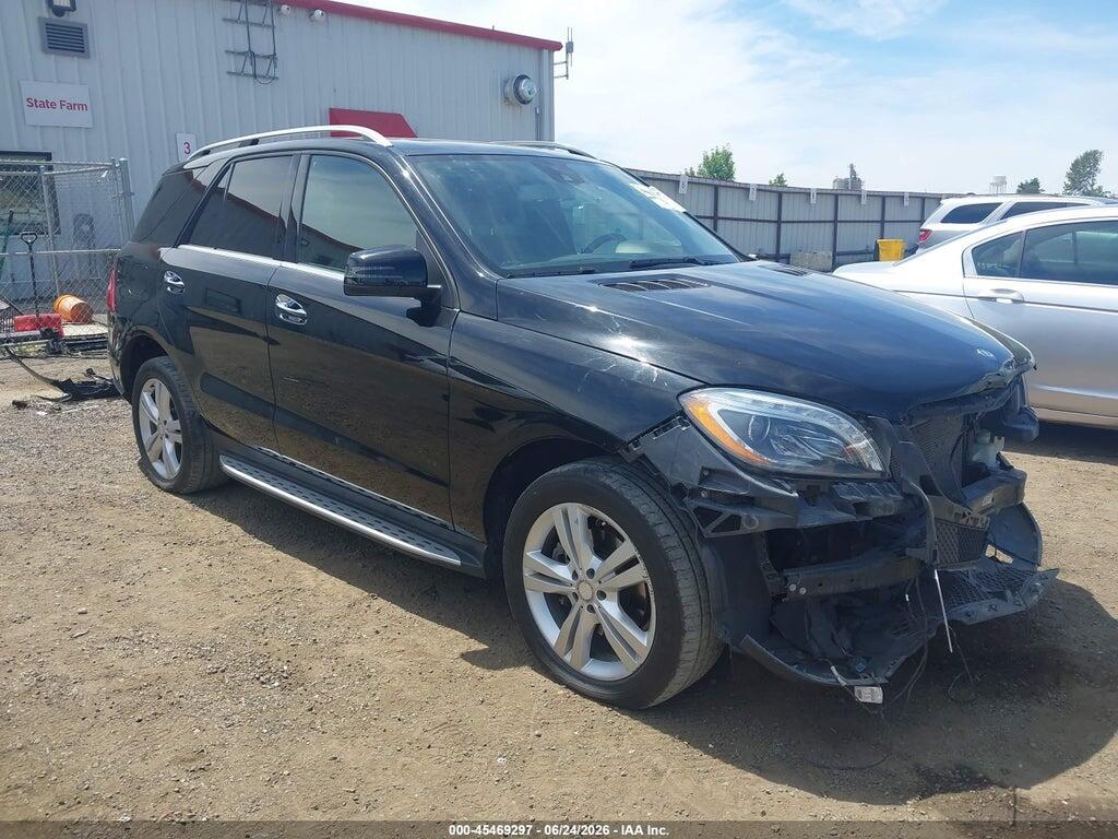 4JGDA5HBXEA320067 2014 MERCEDES-BENZ ML 350 photo no. 1