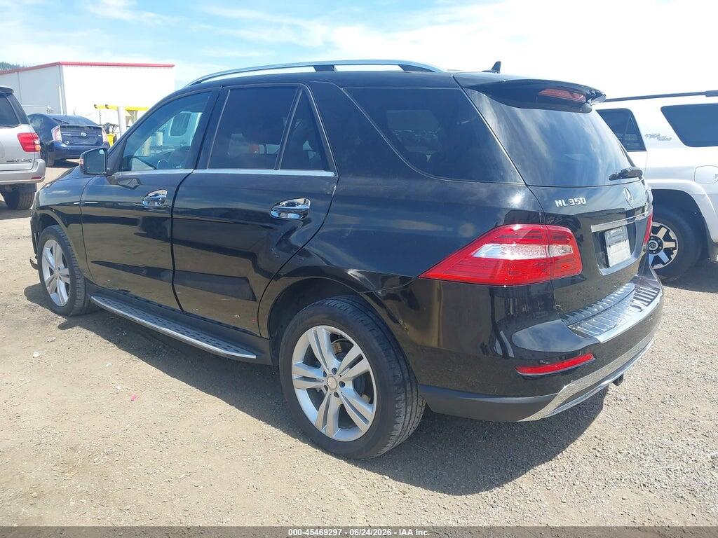 4JGDA5HBXEA320067 2014 MERCEDES-BENZ ML 350 photo no. 3