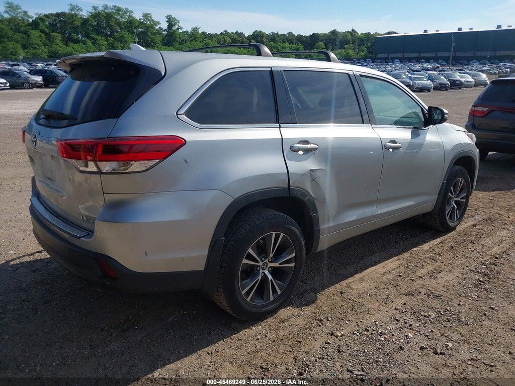 5TDBZRFH8HS379516 2017 TOYOTA HIGHLANDER photo no. 4
