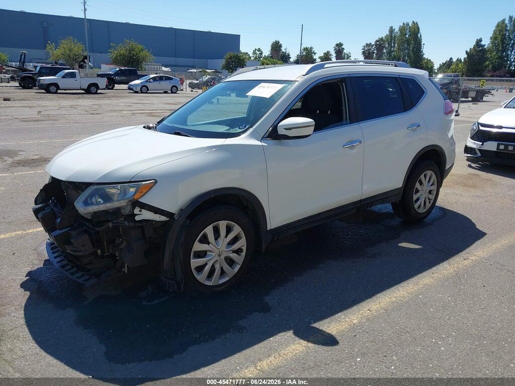 KNMAT2MT6GP672531 2016 NISSAN ROGUE photo no. 2