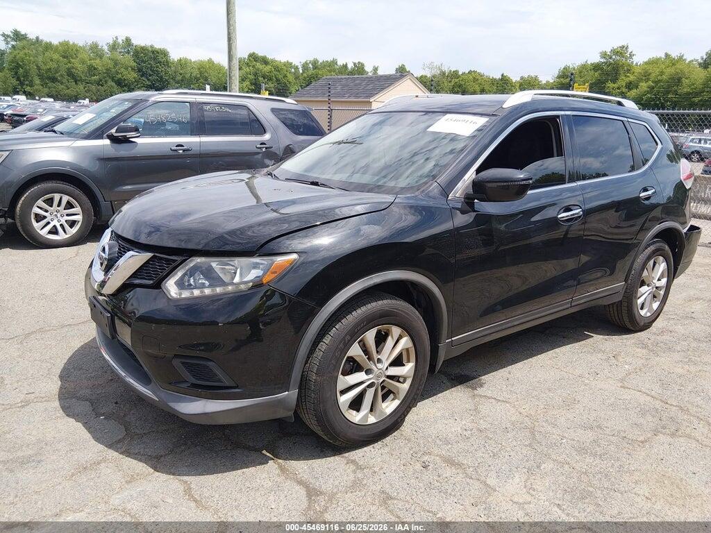 KNMAT2MV9GP708438 2016 NISSAN ROGUE photo no. 2