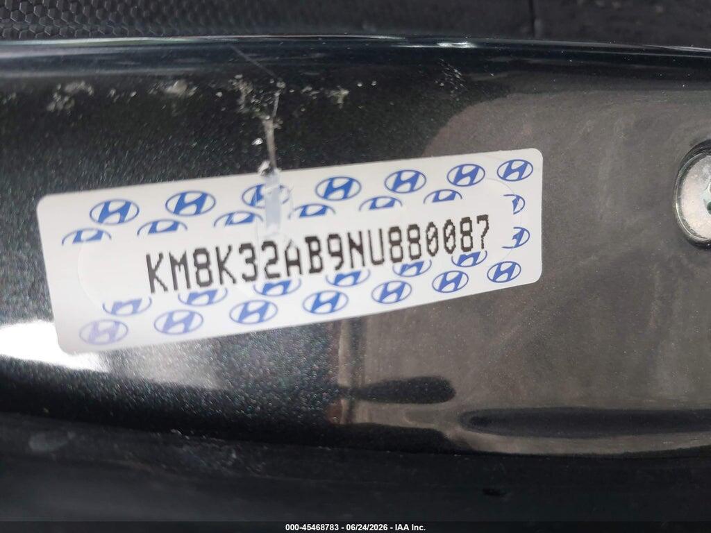 KM8K32AB9NU880087 2022 HYUNDAI KONA photo no. 9