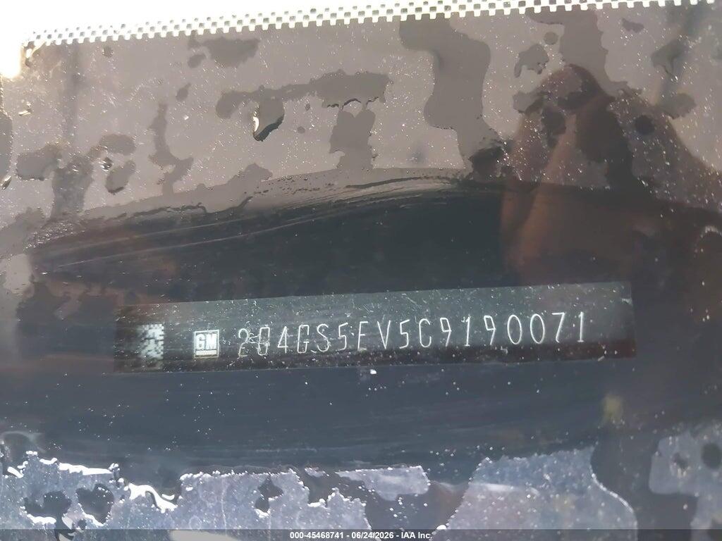2G4GS5EV5C9190071 2012 BUICK REGAL photo no. 9