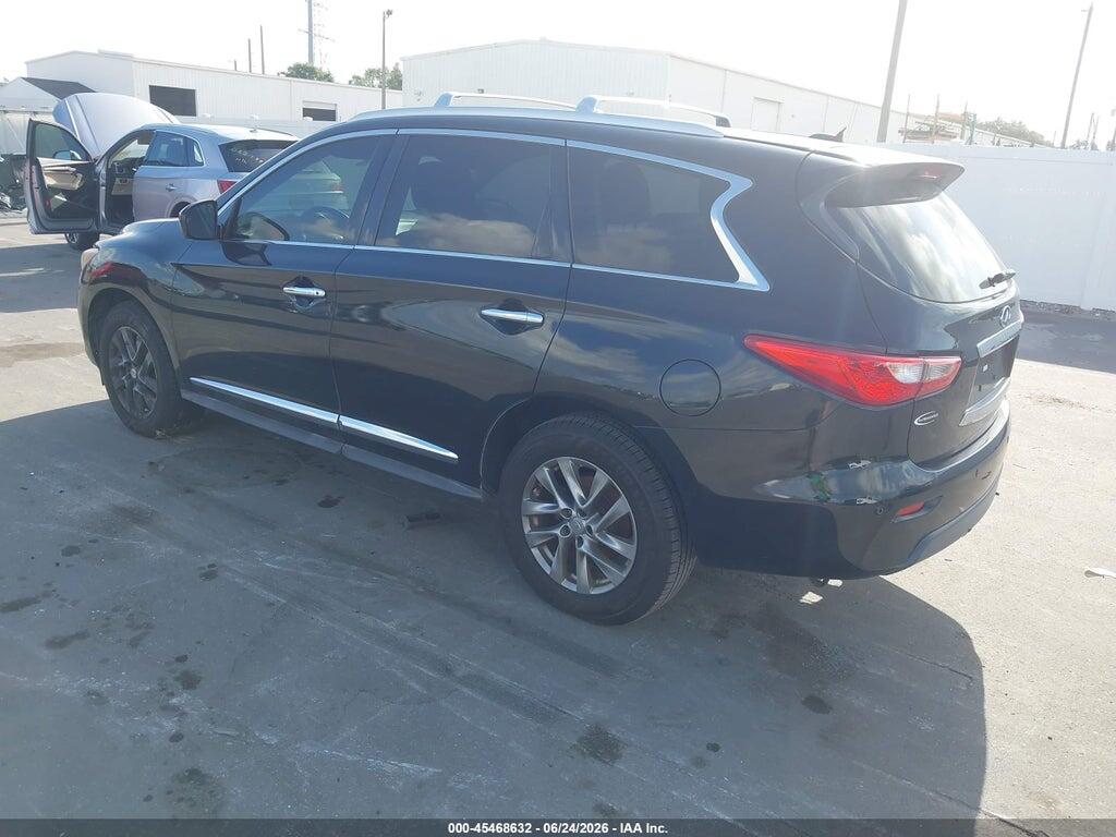 5N1AL0MM3DC306280 2013 INFINITI JX35 photo no. 3