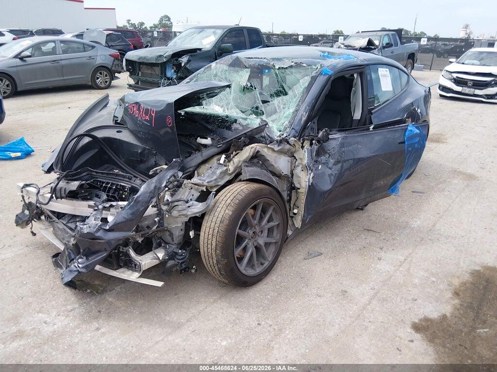 5YJ3E1EB7MF050884 2021 TESLA MODEL 3 photo no. 2