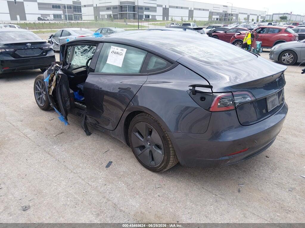 5YJ3E1EB7MF050884 2021 TESLA MODEL 3 photo no. 3