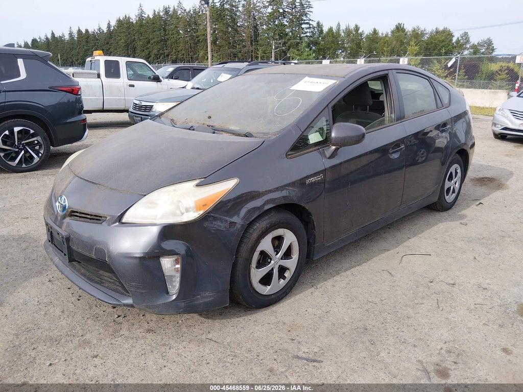 JTDKN3DU0C1565341 2012 TOYOTA PRIUS photo no. 2