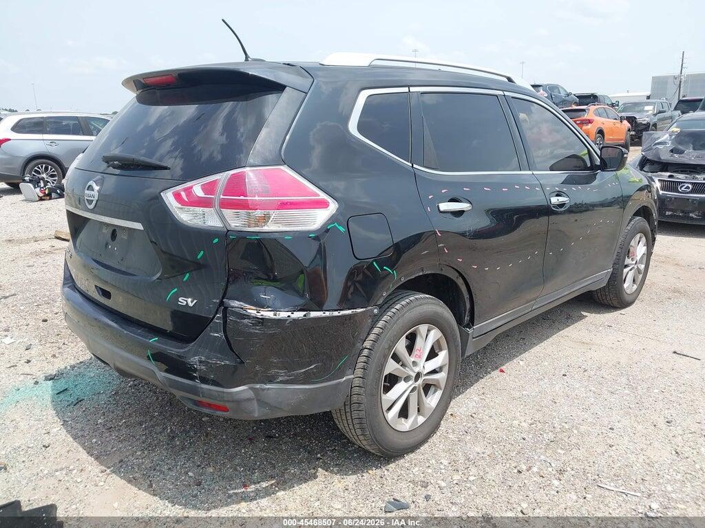 KNMAT2MT4GP722407 2016 NISSAN ROGUE photo no. 4