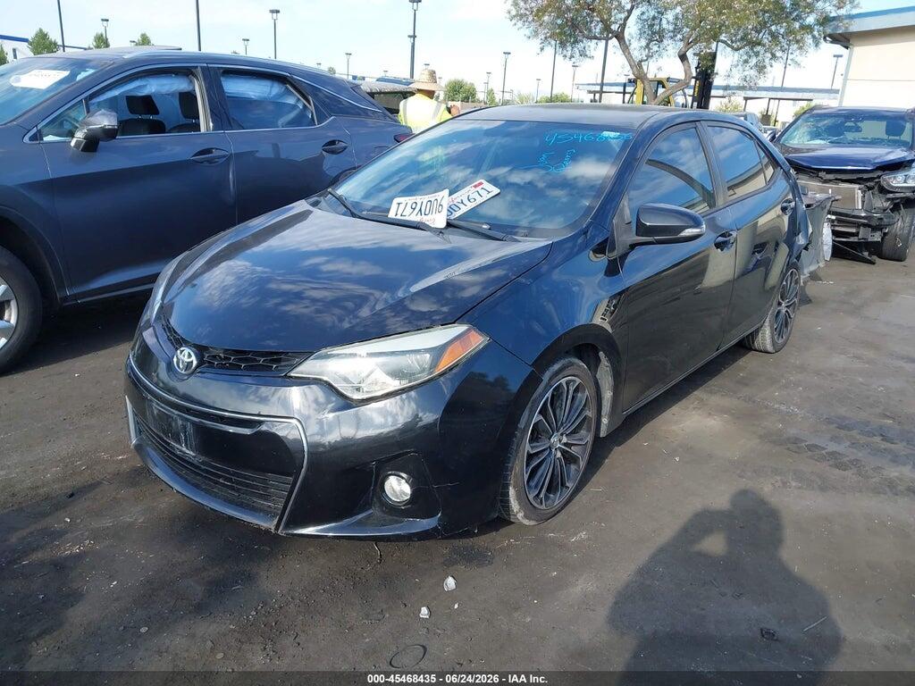 5YFBURHE6EP176601 2014 TOYOTA COROLLA photo no. 2