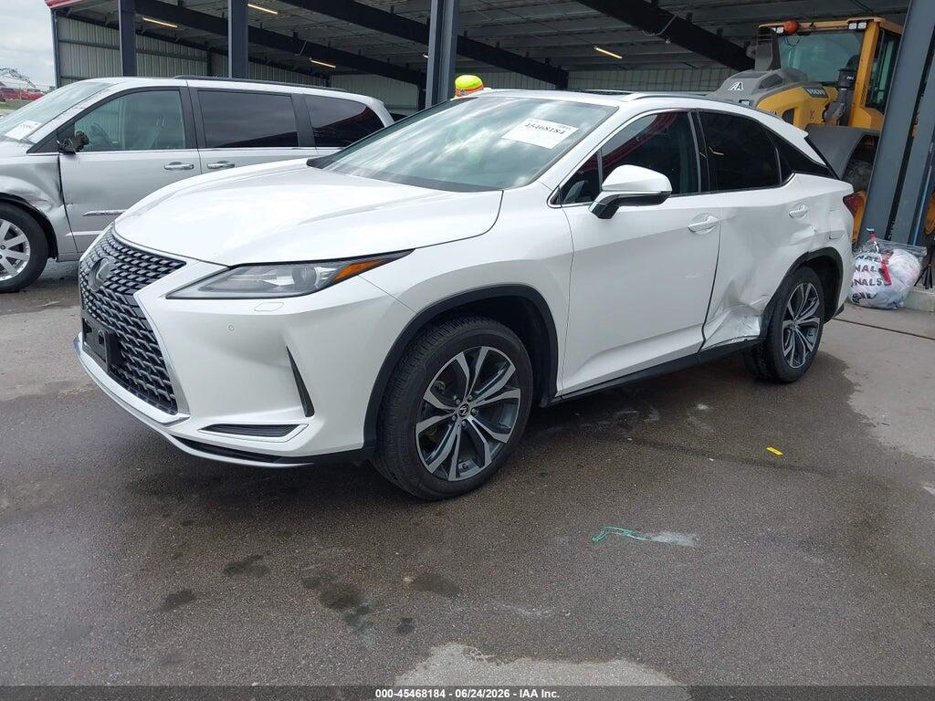 2T2HZMDA0NC342141 2022 LEXUS RX 350 photo no. 2