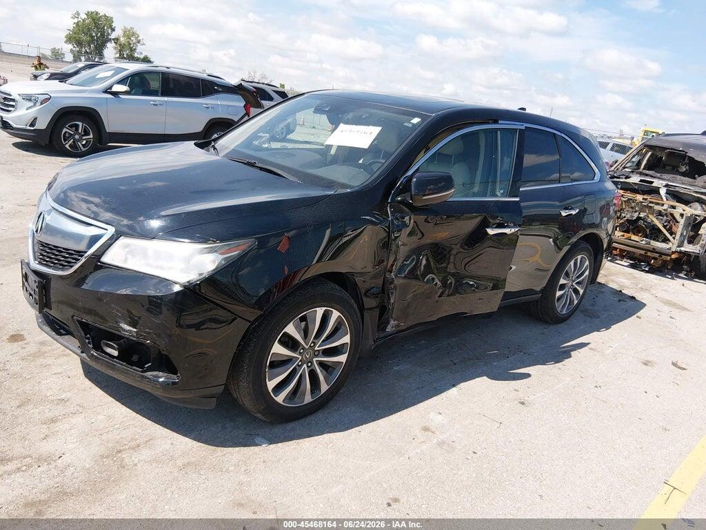5FRYD4H45GB035620 2016 ACURA MDX photo no. 2