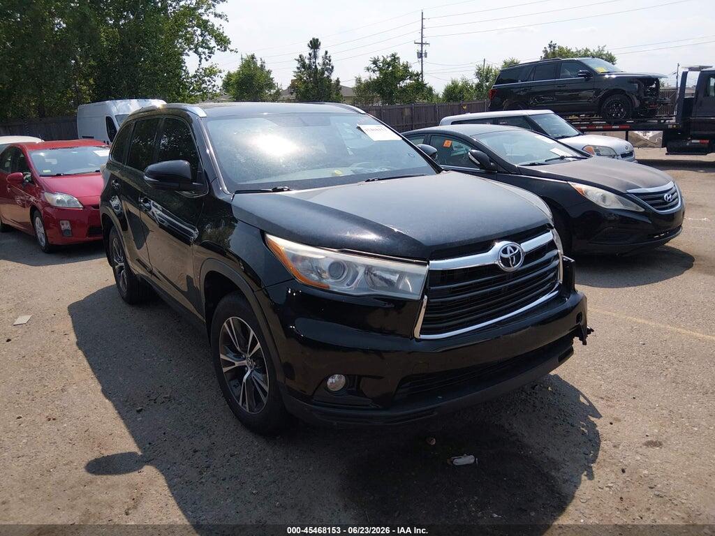 5TDJKRFH0GS279781 2016 TOYOTA HIGHLANDER photo no. 1