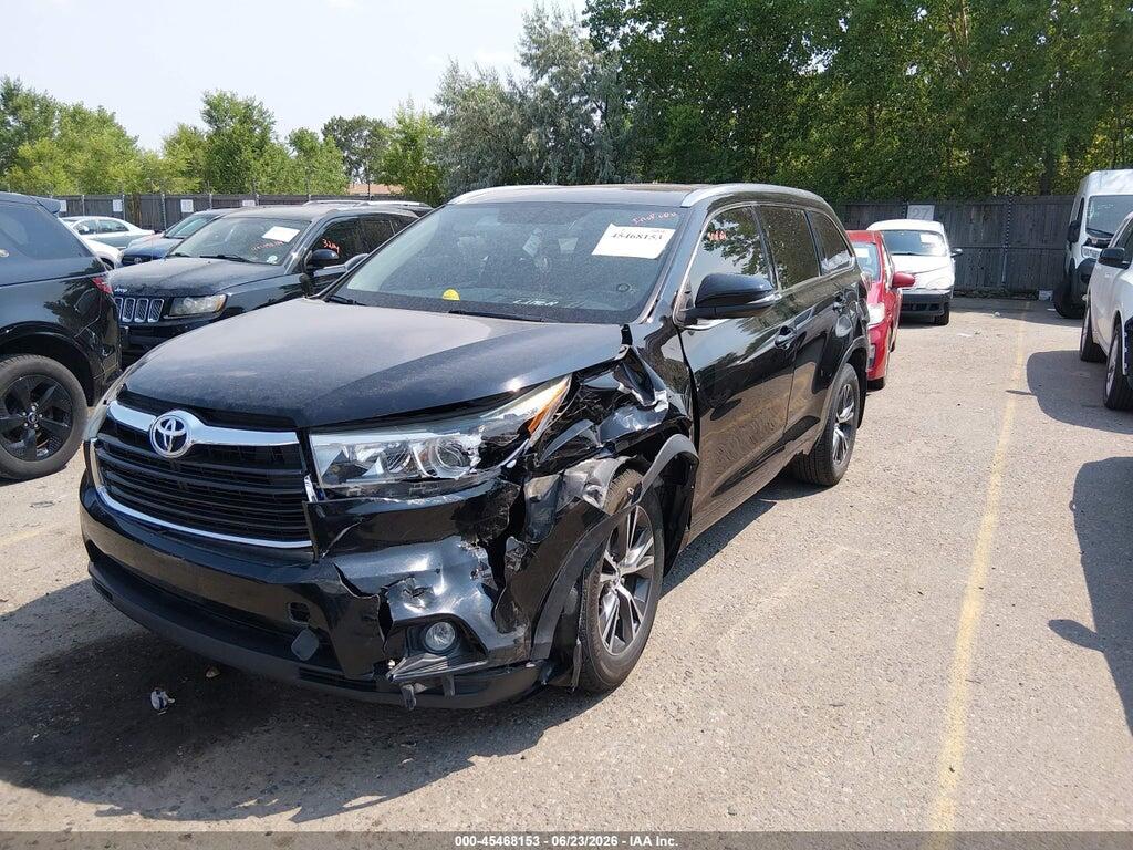 5TDJKRFH0GS279781 2016 TOYOTA HIGHLANDER photo no. 2