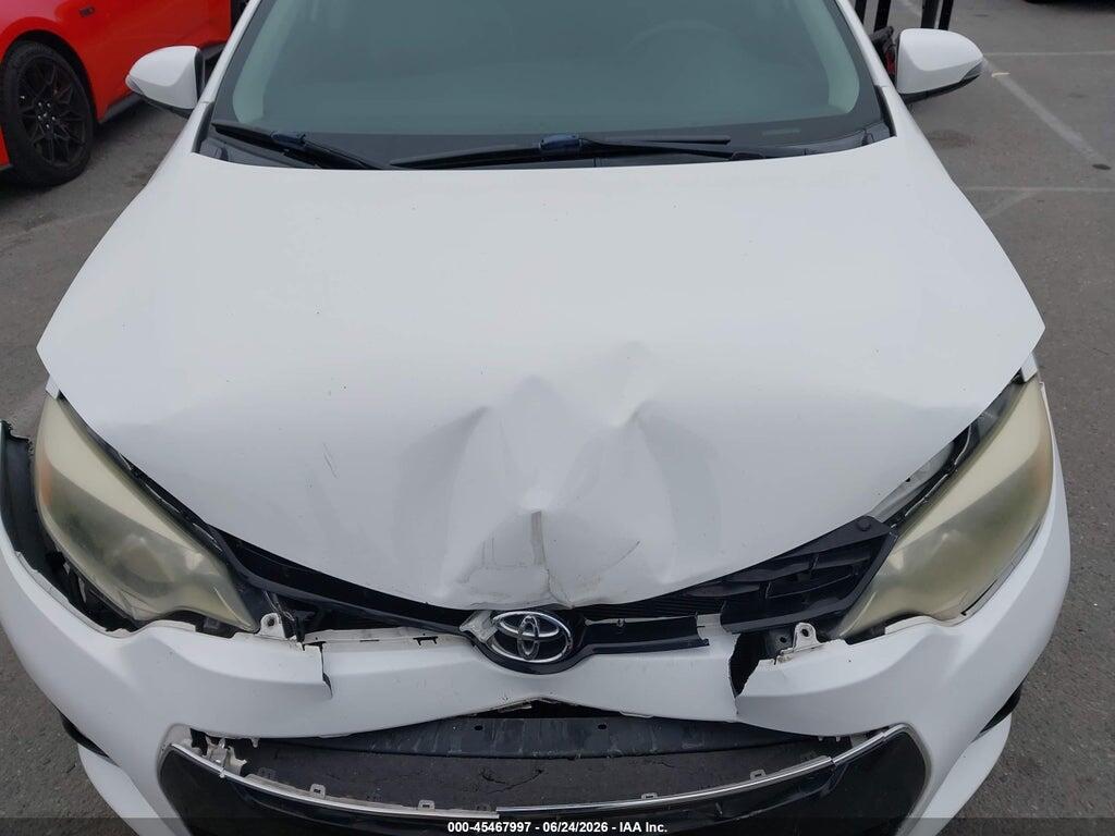 5YFBURHE3FP294414 2015 TOYOTA COROLLA photo no. 10