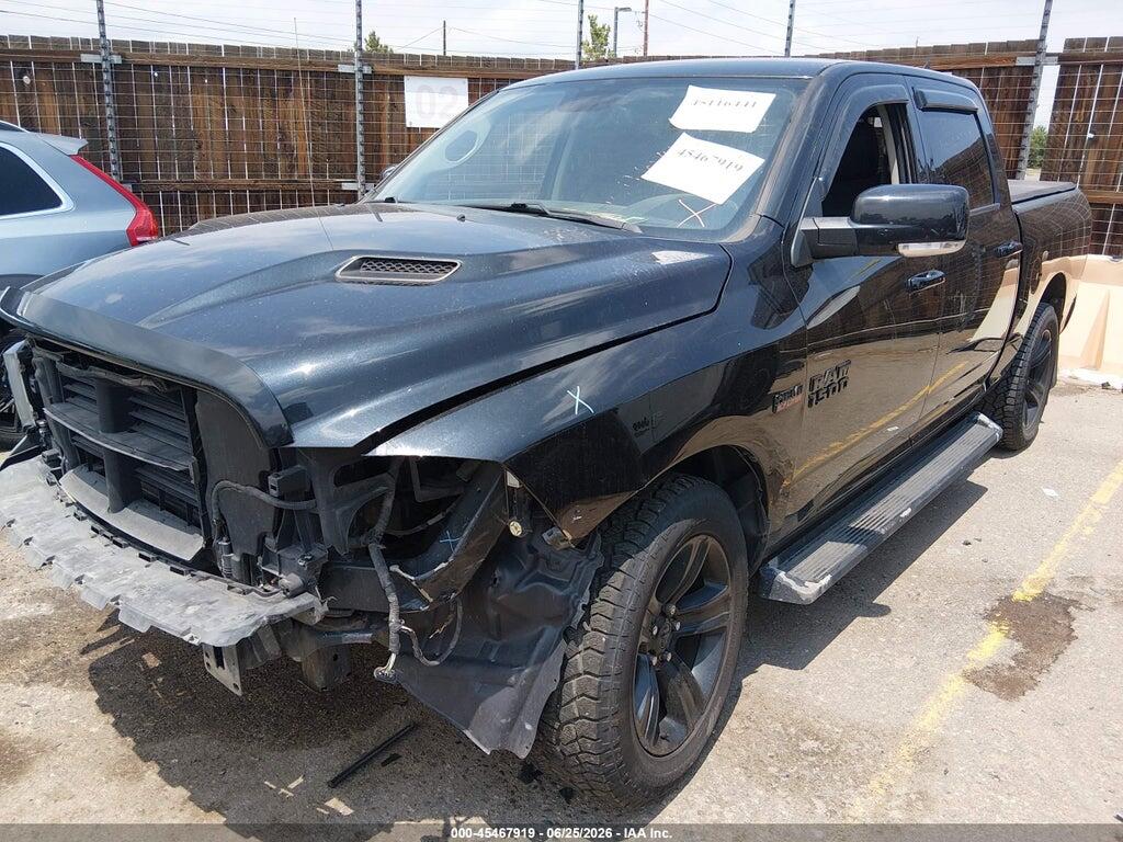1C6RR7MT8JS240937 2018 RAM 1500 photo no. 2