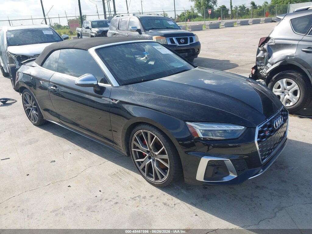 2023 AUDI S5 CABRIOLET WAUW4GF5XPN008000