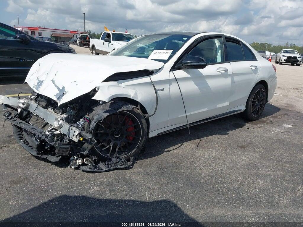 W1KWF6EB4MR614210 2021 MERCEDES-BENZ AMG C 43 photo no. 2