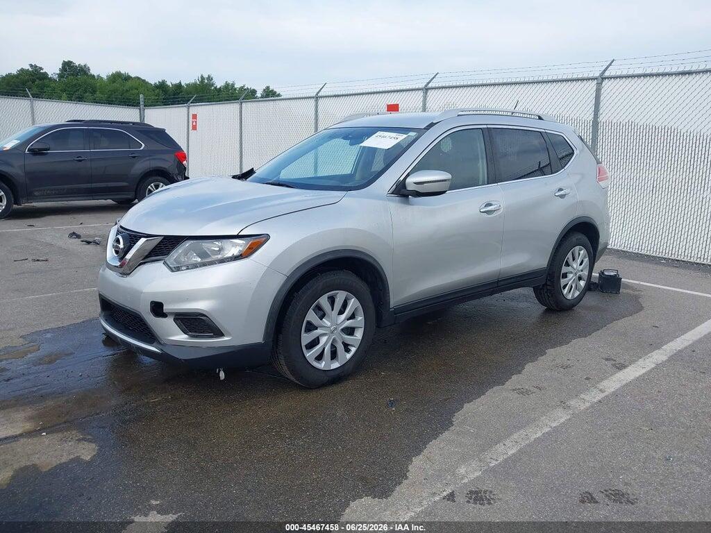 JN8AT2MT2GW023903 2016 NISSAN ROGUE photo no. 2