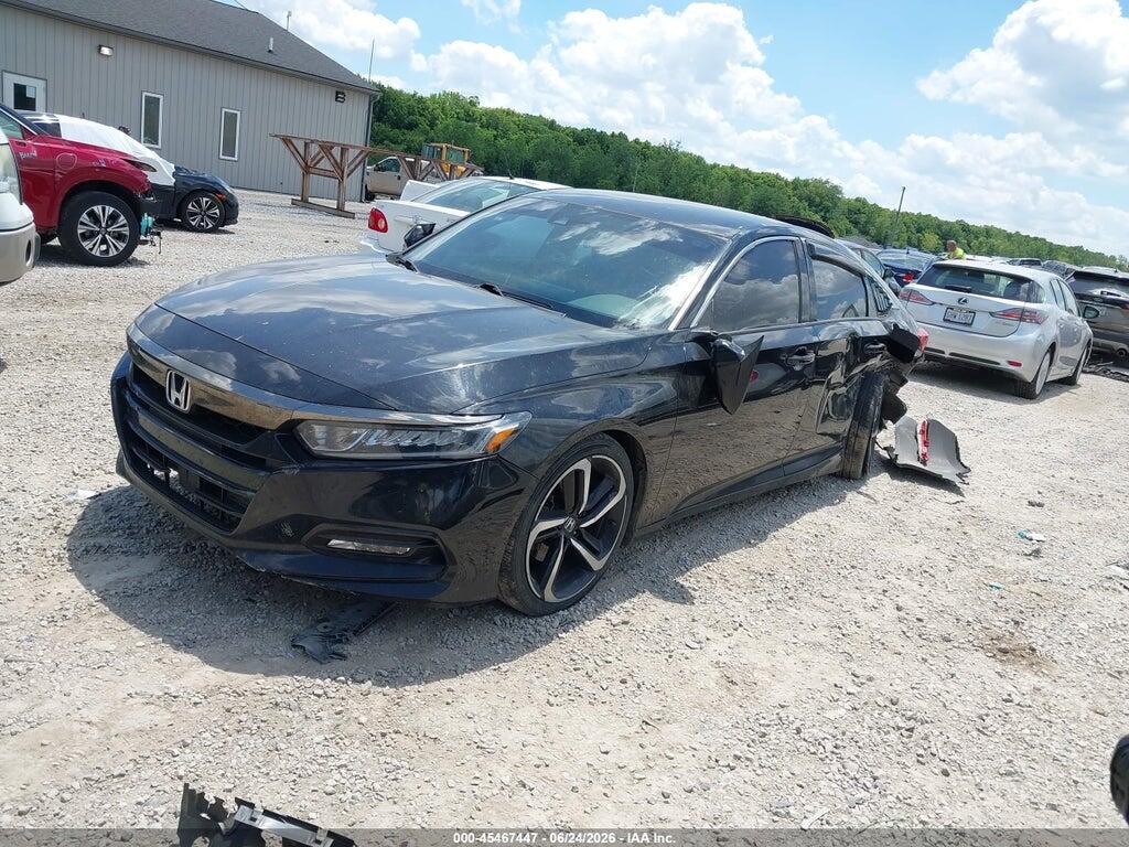 1HGCV1F37JA174697 2018 HONDA ACCORD photo no. 2