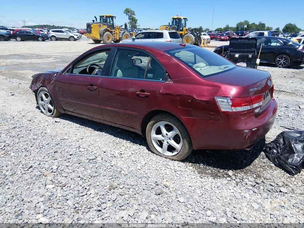 5NPEU46F77H276010 2007 HYUNDAI SONATA photo no. 3