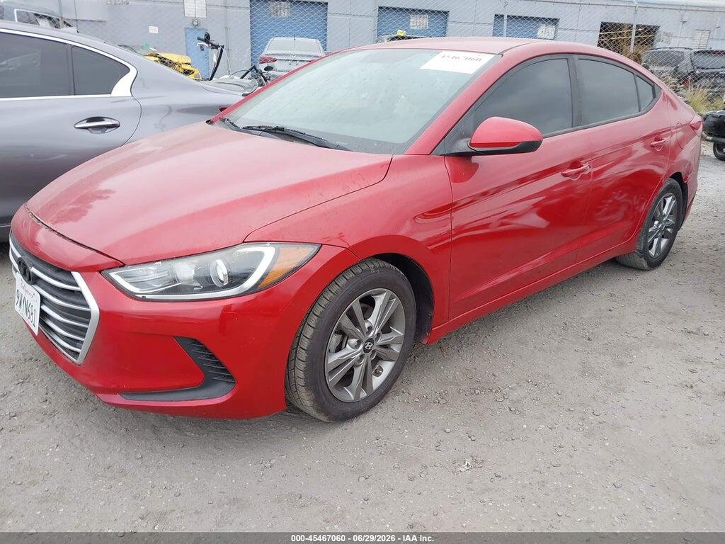 5NPD84LF0JH294652 2018 HYUNDAI ELANTRA photo no. 2