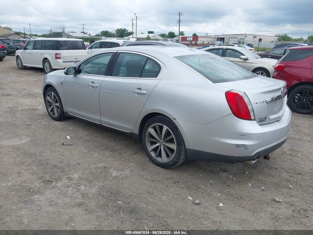 1LNHL9DR9AG606313 2010 LINCOLN MKS photo no. 3