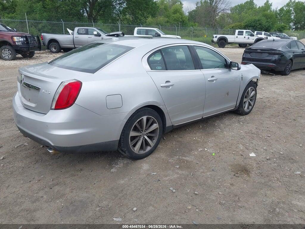 1LNHL9DR9AG606313 2010 LINCOLN MKS photo no. 4