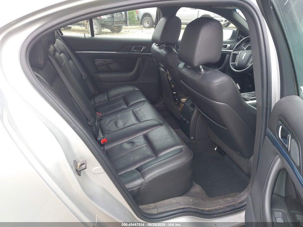 1LNHL9DR9AG606313 2010 LINCOLN MKS photo no. 8