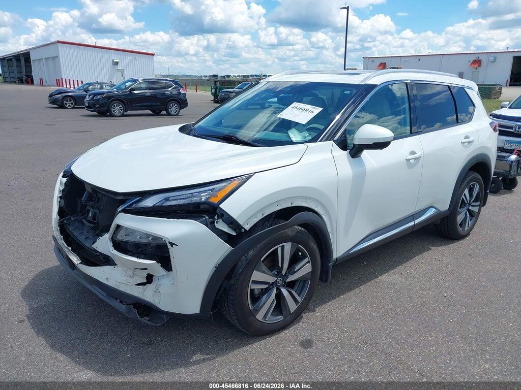 5N1AT3CB3MC676632 2021 NISSAN ROGUE photo no. 2
