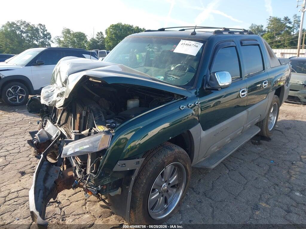 3GNEK13TX2G356828 2002 CHEVROLET AVALANCHE 1500 photo no. 2