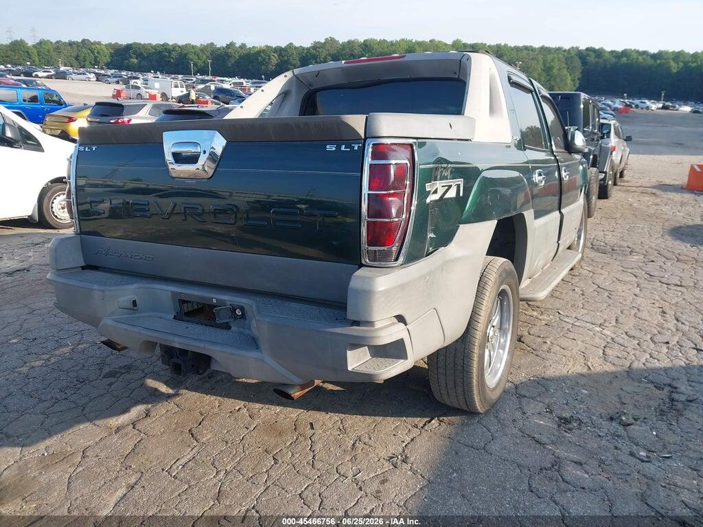 3GNEK13TX2G356828 2002 CHEVROLET AVALANCHE 1500 photo no. 4