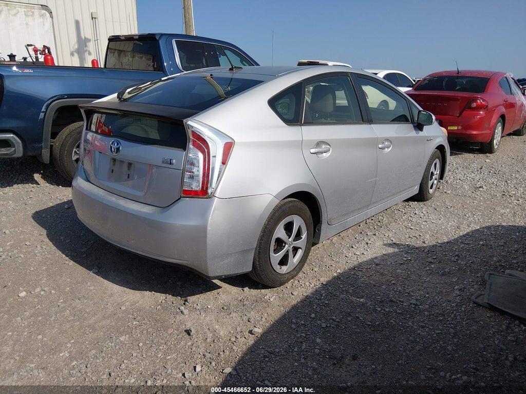 JTDKN3DU5D0337214 2013 TOYOTA PRIUS photo no. 4